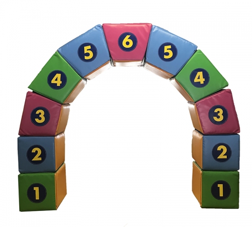 Soft Play Keystone/ Norman Arch Puzzle 